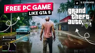 Play This *FREE PC GAME* Like GTA 5 😍 in Low End PC (2024)