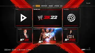 WWE 13 Menu Mod | WWE 2k22 Mod