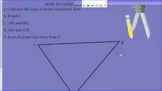 Loci and Construction