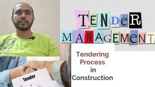 Tender Management | Process of Tendering | Stages of Tendering