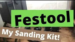 Festool Setup for Small Sanding Jobs RO125, Rotex 125, RTS 150 & Sys Vac