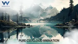 Pure CSS Cloud Animation | Cloud Effects | CSS Animation