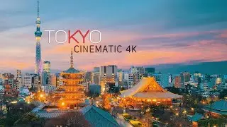 Tokyo  東京 The City of Light 4K