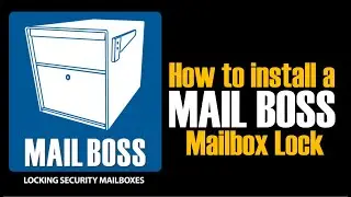 How to change mailbox lock on a Mail Boss Locking Security Mailbox