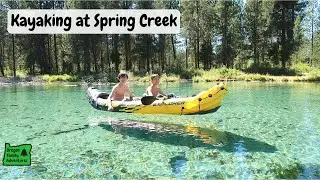 Camping at Collier Memorial State Park & Kayaking at Spring Creek