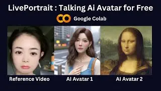 LivePortrait : Portrait Animation | Talking Ai Avatar for Free