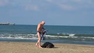 Анапа Центральный пляж видео апрель 2021