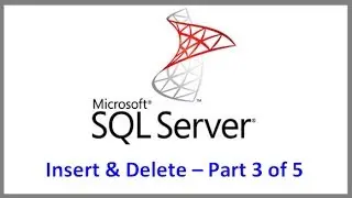 SQL Server -- Inserting and Deleting Records Tutorial   Part 3 of 5 -- IDENTITY INSERT