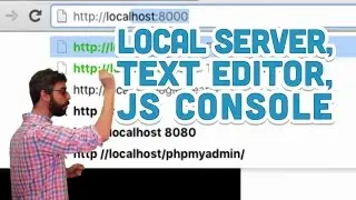 9.12: Local Server, Text Editor, JavaScript Console - p5.js Tutorial