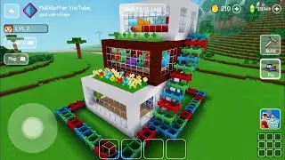 Block Craft 3D: Building Simulator Games For Free Gameplay#1561 (iOS & Android)| 3 Storeys House 🏠