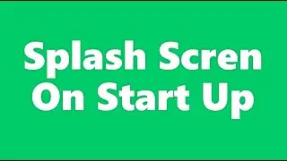 WPF | SplashScreen |  HD | Adding Splash screen in WPF