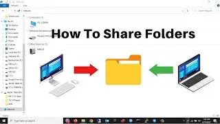 How to share folders between computers in a local network