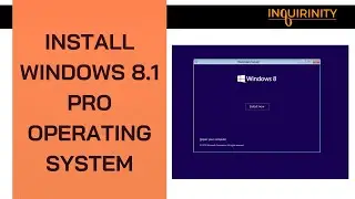 Install Windows 8.1 Pro Operating System