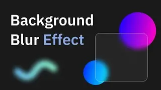 How to Create Background Blur Effect in Rive