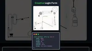 Next-Level Login Page Design | HTML, CSS & JavaScript! #code #foryou #meme #developer #programmer