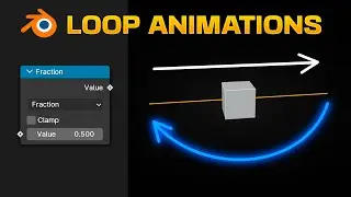 How to LOOP ANIMATIONS in Blender with Geometry Nodes