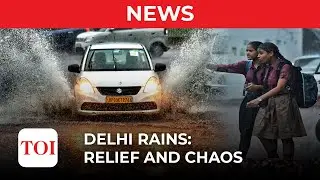 Delhi rains bring down temperature but add to traffic mess, waterlogging on citys roads