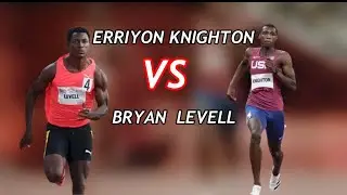 EPIC SHOWDOWN !! ERRIYON KNIGHTON VS BRYAN LEVELL | MEN'S 200M | HOLLOWAY PRO CLASSIC 2024