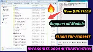 Mediatek Flash Format All Chipset V5 2024 | disable DA file (or auth) | MTK auth bypass tool