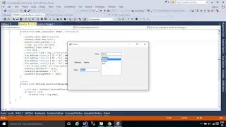 C# Tutorial : ComboBox | FoxLearn