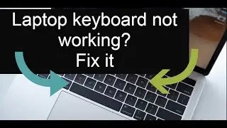 How to Fix Laptop Keyboard Not Working | Windows 10, 8, 7 | Fix keyboard keys not working properly