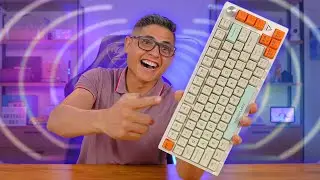 TECLADO MECÂNICO SEM FIO BOM PARA IMPORTAR? BlitzWolf BW-KB3 - Unboxing e Impressões