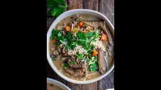 Mushroom Wild Rice Soup