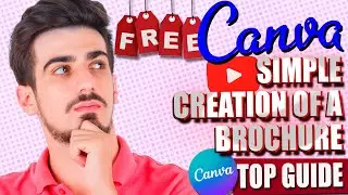 How to Create a Brochure Design and Making Money Online - Canva Tutorial