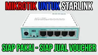 Mikrotik Siap Pakai ISP Starlink