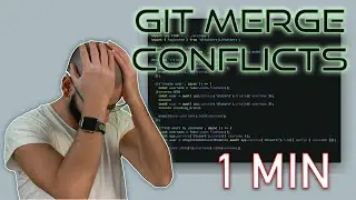 Resolving git merge conflicts with GitHub Labs 