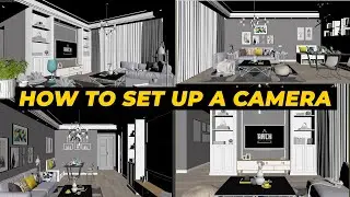 How to set up a camera and render in 3ds Max  corona render