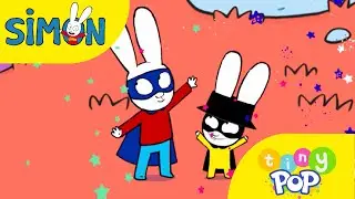 Super Rabbit! 🦸‍♂️ 🐰 | Simon | New episodes | @TINY POP TV