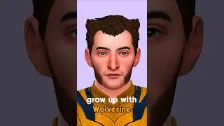 grow up with wolverine | the sims 4 | #shorts