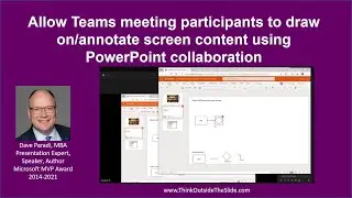 Allow Teams meeting participants to draw on/annotate screen content using PowerPoint collaboration