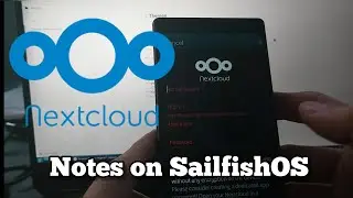 SailfishOS App Podcast: Nextcloud Notes