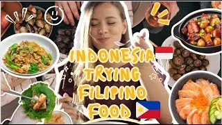 Unbelievable Reactions: Indonesians Try Filipino Street Food