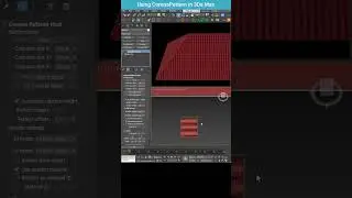 Using CoronaPattern for Tile Roofs in 3ds Max and Corona Render | Quick Tip #shorts #3dsmax