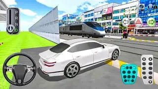 New Luxury Sedan Hyundai car Driving On Narrow Mountain Roads - 3D Driving Class 2024 - Android Game