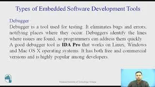 IDEs used in Embedded Development