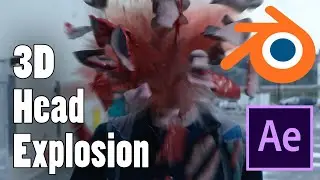 Blender 3D/After Effects: Head Explosion