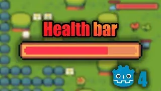 How to Make a Health Bar in Godot 4 | tutorial | GDScript