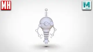 Let's model another funny little 3D Robot