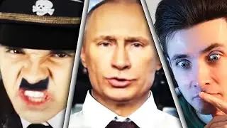 ХЕСУС СМОТРИТ: ПУТИН И АДОЛЬФ ГИТЛЕР - ВЕРСУС РЭП-БАТЛ