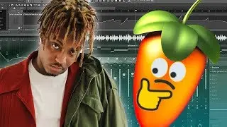 MAKING A MELODIC BEAT FOR JUICE WRLD (FL STUDIO)