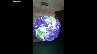 New Material Nylon Cloth Inflatable Earth^^