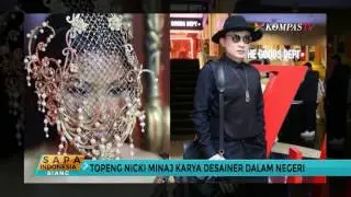 Topeng Karya Desainer Indonesia Ini Dipakai Nicki Minaj