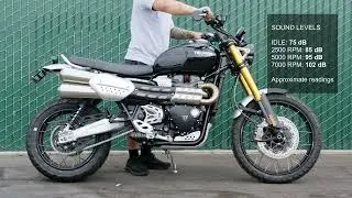 British Customs Slash Cut Shotgun Exhaust for Triumph Scrambler 1200