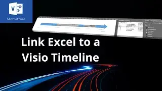 How to Link Excel data to a Visio Timeline. Import Project data into Visio