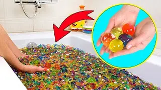 Tantangan Orbeez Diterima! Bak Mandi dan Tempat Tidur Orbeez