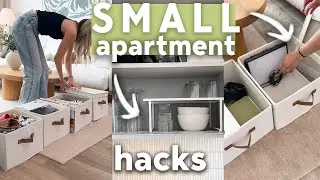 How To Organize a Small Apartment | 8 Ways To Organize